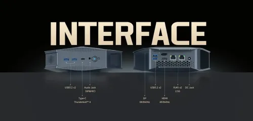 Mini PC de bureau GH9 Intel Core i9 12900HK / 32GB RAM+1TB SSD / EU