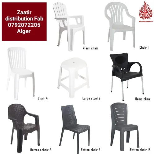 table et chaises transat