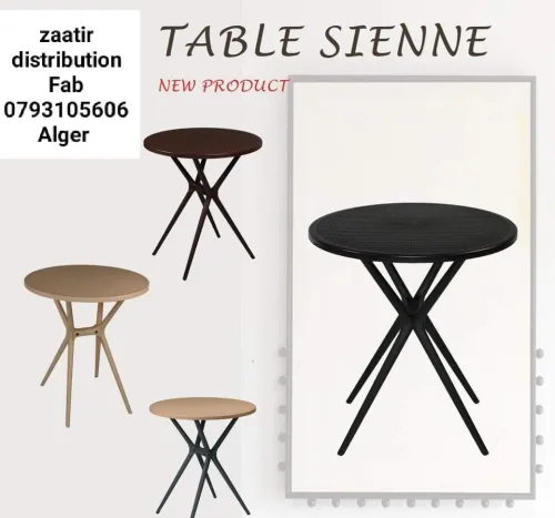 Chaises et tables