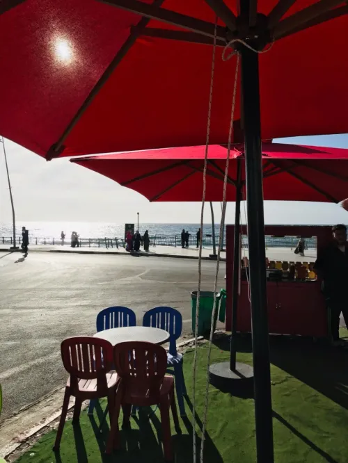 Parasol transat chaise