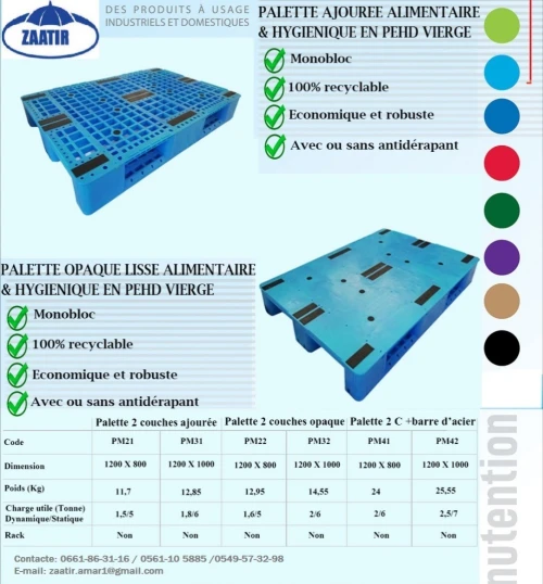 Bac en plastique
