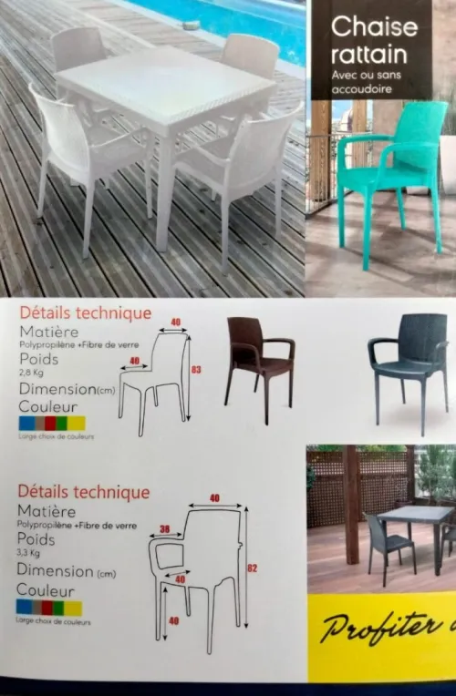 Parasol et équipement de plage et pisc