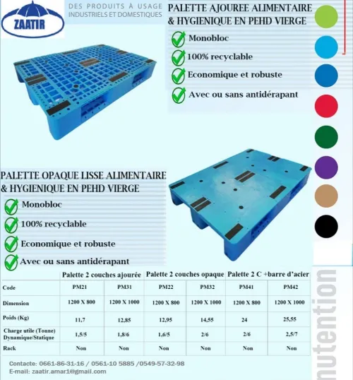 Palox (caisse palette) caisse de rangement