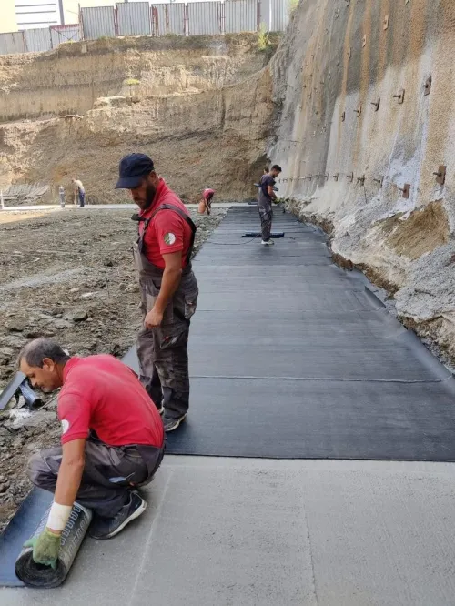 Travaux d'étanchéité professionnel 