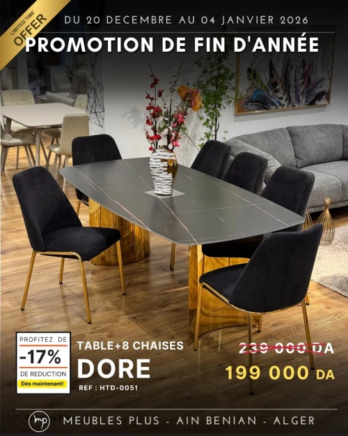 PROMO FIN D'ANNEE SALLE A MANGER