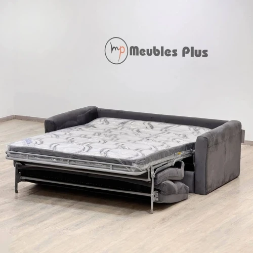 CANAPÉ CONVERTIBLE EN VELOUR