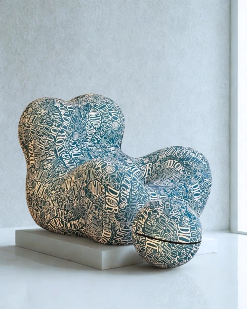 FAUTEUIL COCO BLEU