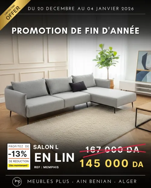 PROMO FIN D'ANNEE SALON