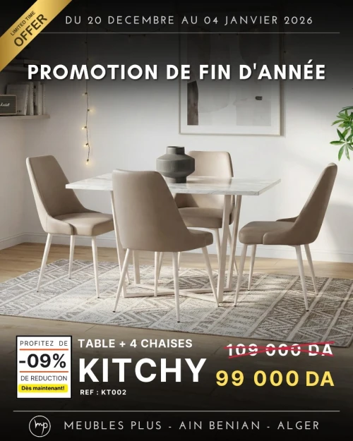 PROMO FIN D'ANNEE SALLE A MANGER