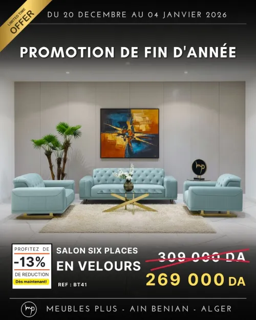PROMO FIN D'ANNEE SALON
