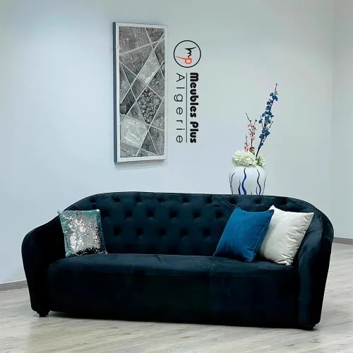 SALON 6 PLACES EN VELOURS