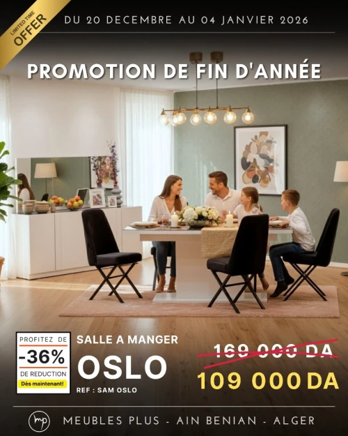 PROMO FIN D'ANNEE SALLE A MANGER