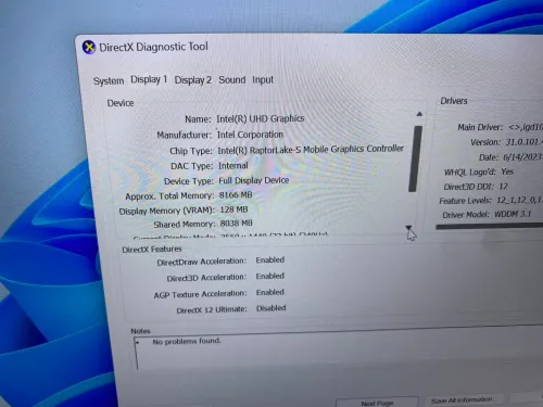 Hp omen neuf I9 13th/16go/1to ssd/Rtx4060