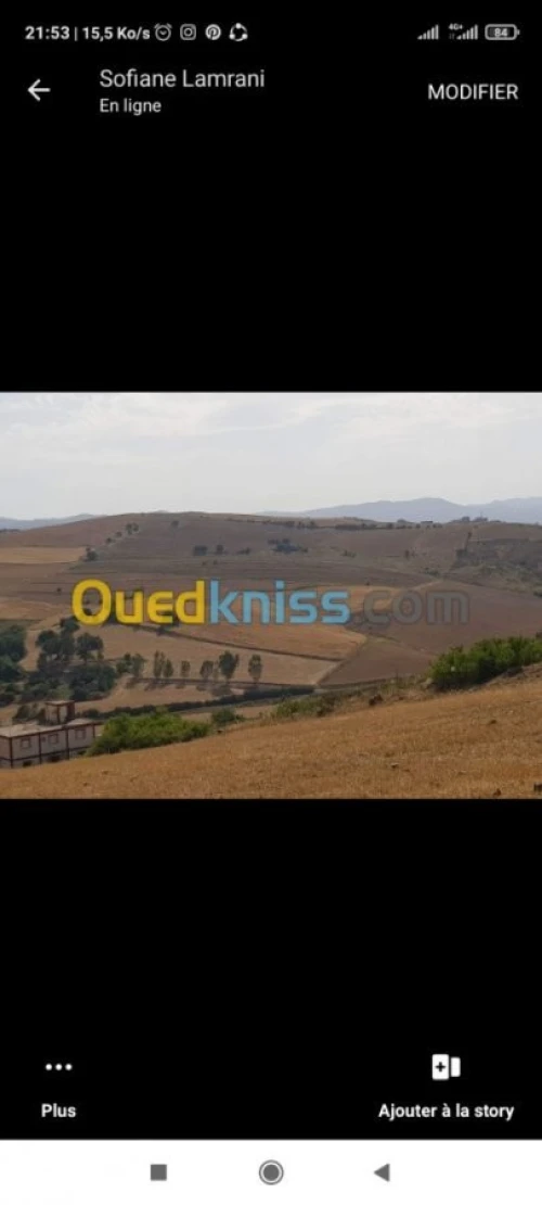 Vente Terrain Agricole Tizi ouzou Ain zaouia