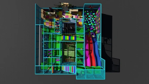 Manege interieur indoor playground 