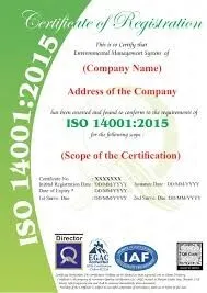 Certification :  ISO 9001- ISO 14001 -ISO 45001- ISO 22000 avec l'organisme de certification AQC
