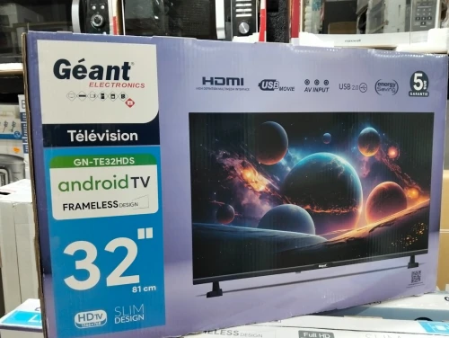 PROMO TV GÉANT 32" Android