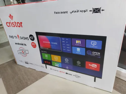 PROMOTION TV CRISTOR 43" ANDROID 14