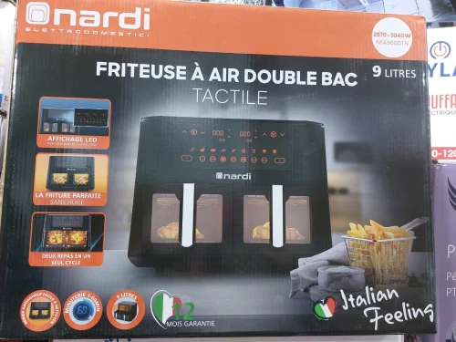 PROMOTION AIR FRYER FRITEUSE NARDI 7.2L ET 9L