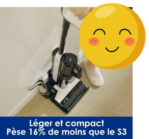 Tineco Floor One S5 Combo Aspirateur et Laveur Sec et Humide sans Fil Intelligent