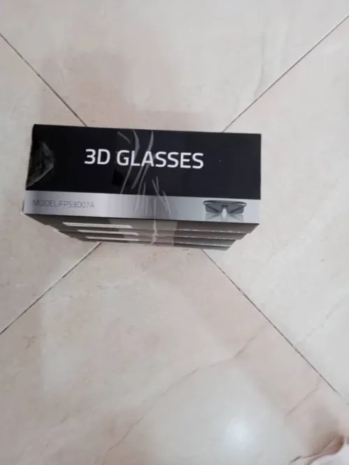 Lot de 4 Lunettes 3D Actives (Modèle FPS3D07A)