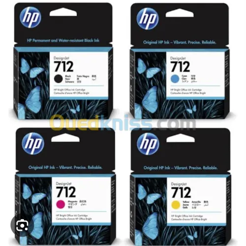 Cartouche Hp 712 Pour traceur hp t630 