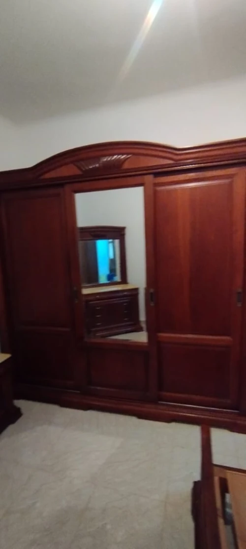 chambre à coucher en hêtre