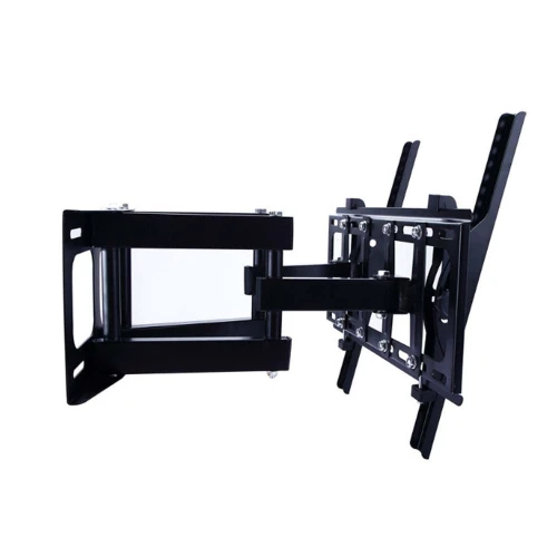 Support mural universel pour TV avec bras télescopique rotatif 26 à 55 pouces supporte 50kg D50