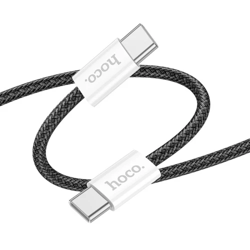 Câble de charge et données Type-c vers Type-c 60W HOCO X104 2m