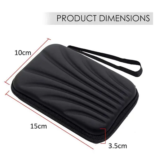 Pochette Étui anti-choc pour disque dur externe HDD SSD USB 2.5 pouces