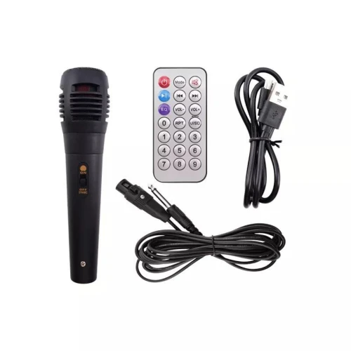 Haut parleur sans-fil Bluetooth 8 pouces TTD-8250 Rechargeable avec Microphone FM Radio Micro SD USB