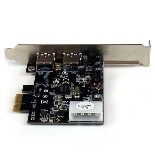 Carte d'extension Adaptateur PCI express PCI-E 2 Ports USB 3.0 1X