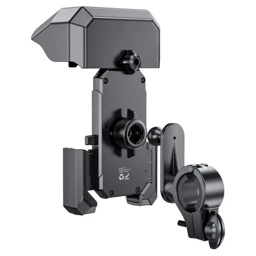HOCO H31 Support Smartphone pour Vélo Moto avec Couverture Soleil/Pluie