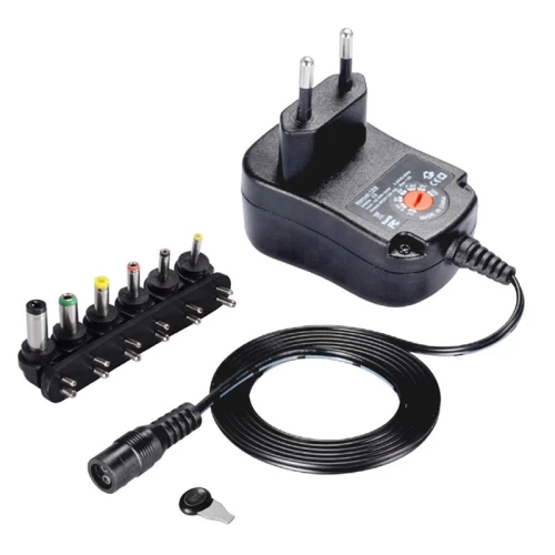 Chargeur adaptateur Alimentation universel 12W 3V 4.5V 5V 6V 7.5V 9V 12V 1.2A AC/DC Réglable