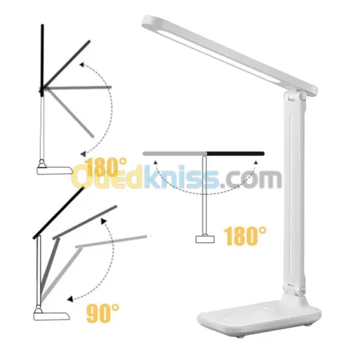 Lampe de Bureau Table LED de chevet Veilleuse avec protection oculaire USB MT-ACC24