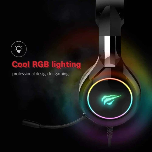 Casque Speaker Gaming GAMENOTE HAVIT E-sport HV-H2232D USB AUX 3.5mm LED RGB