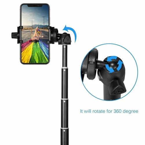 Trepied et perche à Selfie 2 en 1 yunteng yt-9928 avec télécommande Bluetooth pour smartphone Caméra