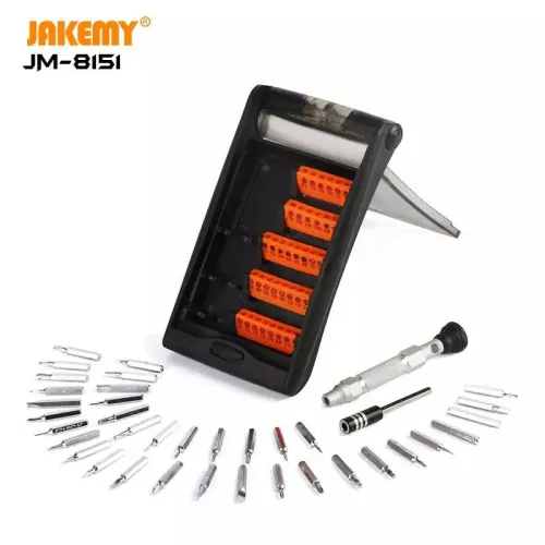 Kit tournevis magnétique 38 en 1 outils de réparation professionnel JAKEMY JM-8151