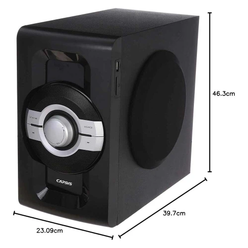 CAPSYS ECO 16 Haut-Parleur Bluetooth 60W avec Radio FM, USB, SD, AUX IN et Télécommande