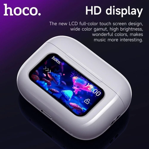 Hoco EW72 Écouteurs sans-fil Earbuds avec écran tactile LED & Bluetooth 5.4