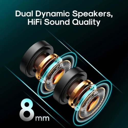 Ecouteur sans-fil Bluetooth 5.0 Sport à Tour de cou Intra-Auriculaire Magnétique Joyroom JR-DY02