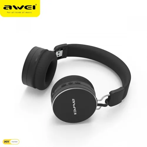 Casque Sans-fil Gaming bluetooth 5.0 AWEI A790BL avec microphone IPX5 étanche
