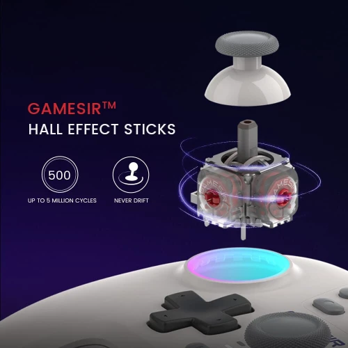 Manette de jeux sans-fil GAMESIR NOVA T4N Multiplateforme avec Boitier pour ANDROID PC IOS SWITCH
