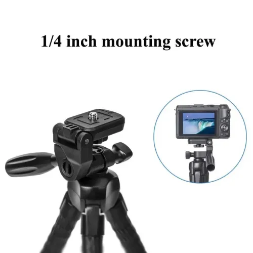 Trépied Portable Flexible pour téléphone Portable caméra avec support smartphone Yunteng VCT-3280