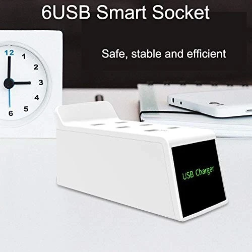 Station de charge Chargeur 6 USB Fast Charge 3A QC3.0