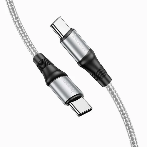 Câble de Charge et de Données HOCO X50 USB-C Type-c to vers Type-c 100W 5A 1m 2m