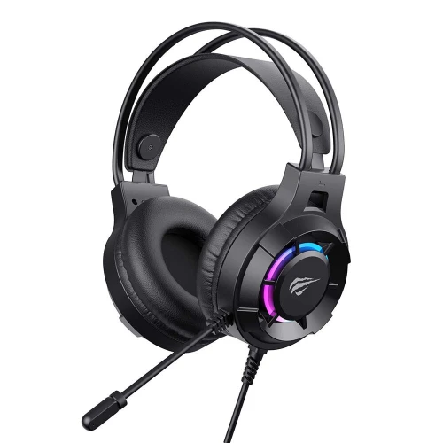 HAVIT H2049D Casque Gaming Filaire Jack 3.5mm RGB avec Microphone