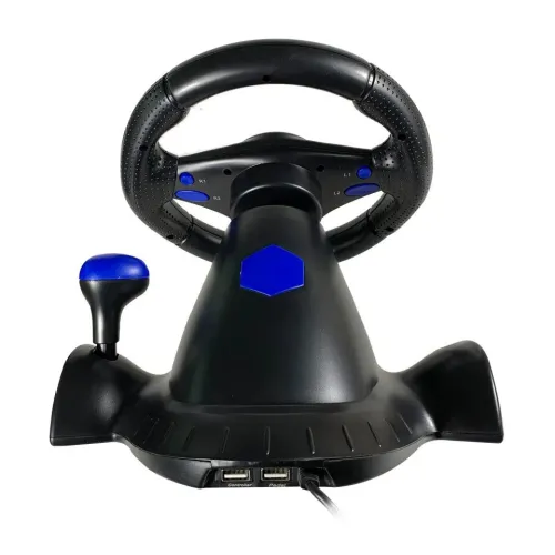Volant Gaming GT-V7 pour PS4, PS3, PC, XBOX 360, XBOX One, Switch et Android