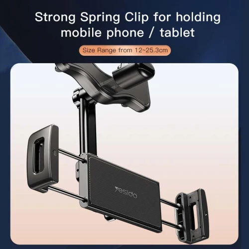 YESIDO C196 Support Tablette Smartphone voiture sur rétroviseur intérieur Auto