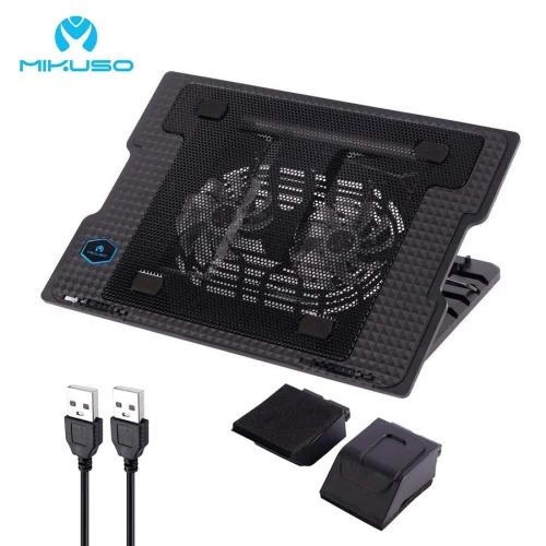 MIKUSO NCP-236 Refroidisseur PC Portable LAPTOP Double Ventilateur Ultra-Silencieux